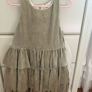 Mini Boden Gold Dress